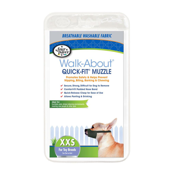 Four Paws Quick-Fit Muzzle For Dogs