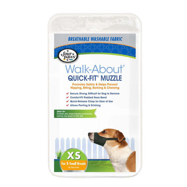 Four Paws Quick-Fit Muzzle For Dogs