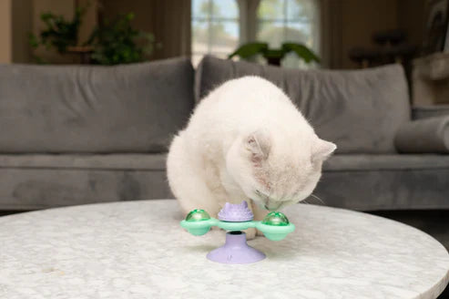 Hero Nala Whirly Bird Spinner Cat Toy (7.7"L x 6.7"W x 3.0"L)