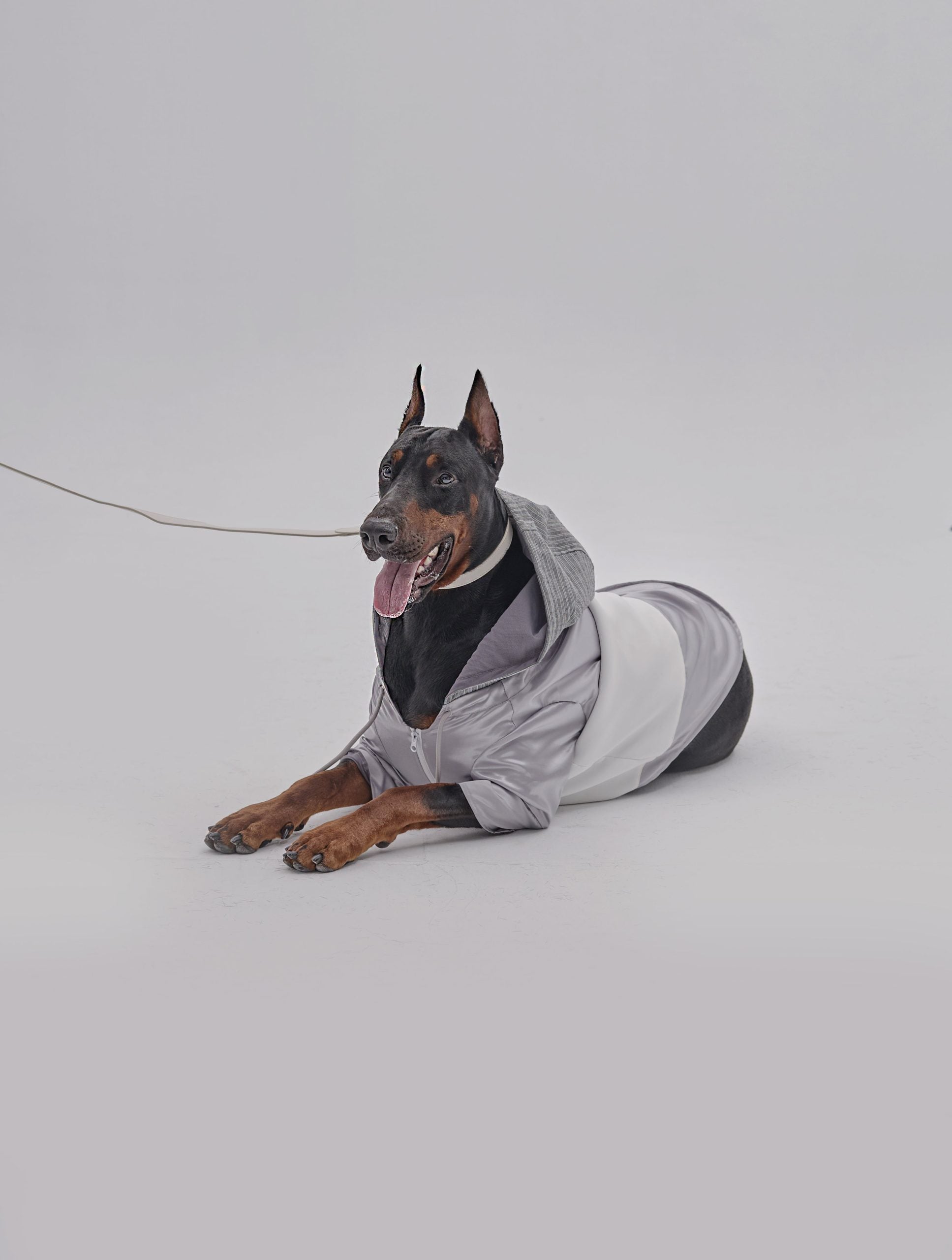 Neoprene Zip Hoodie