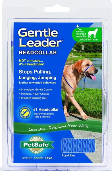 Petsafe Gentle Leader Quick Release Royal Blue Headcollar for Dogs (Extra Large, over 130 lbs)