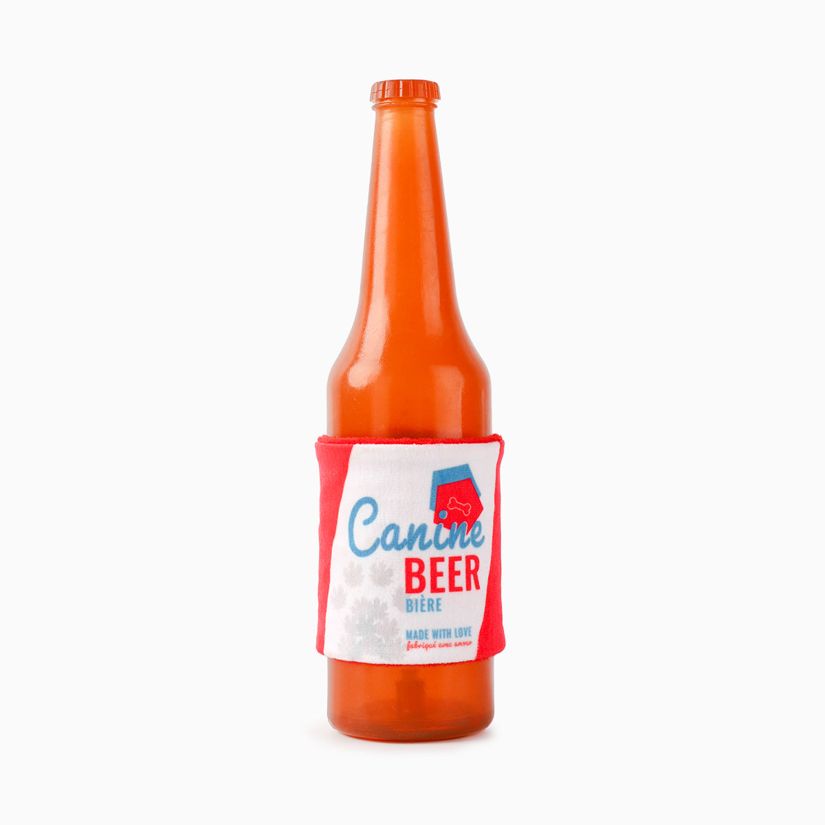 Boozy Tailz – Canine Beer – TPR Rubber Dog Toy
