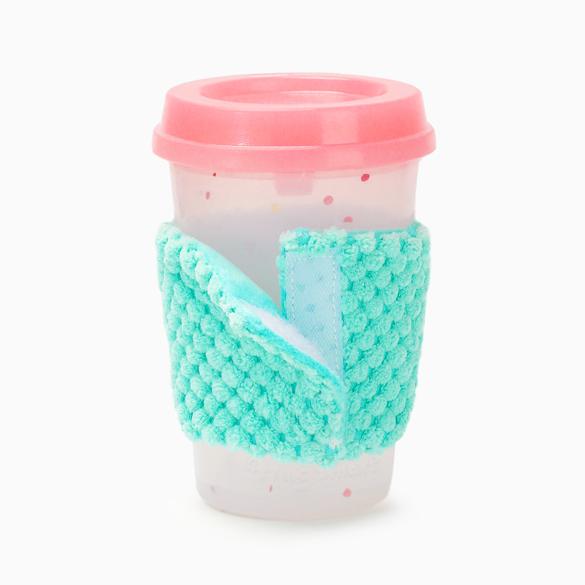 Yappy Birthday – Pink Birthday Coffee – TPR Rubber Dog Toy