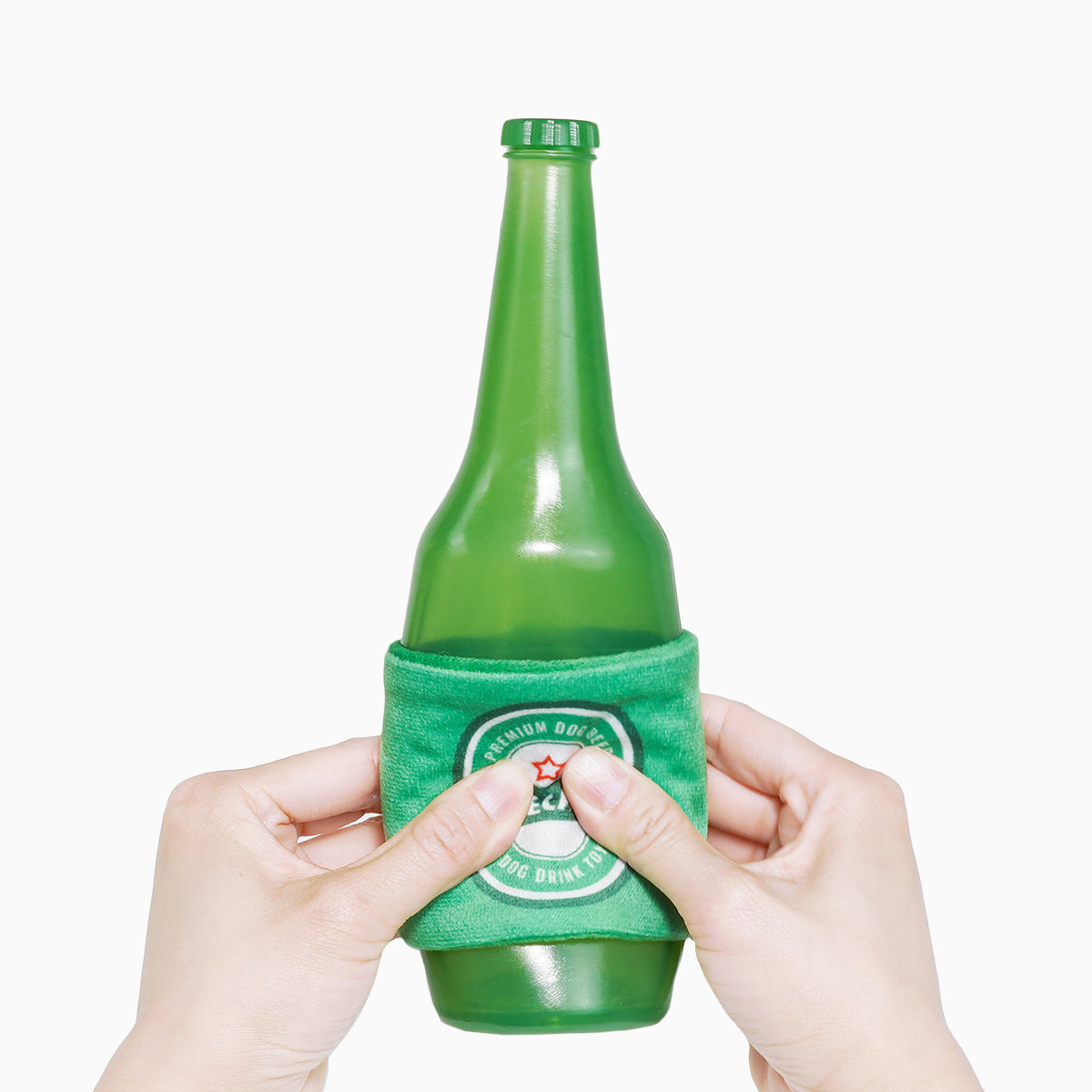 Boozy Tailz – Canine Beer – TPR Rubber Dog Toy
