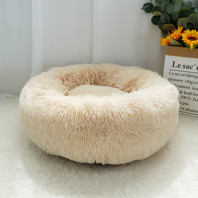 Comfortable Plush Pet Dog Bed