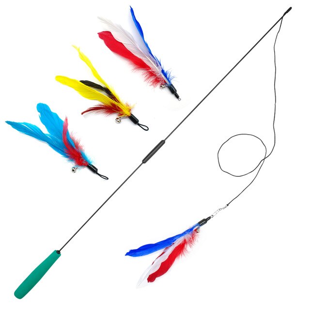 3pcs / Pack Funny Feather Pet Cat Toy