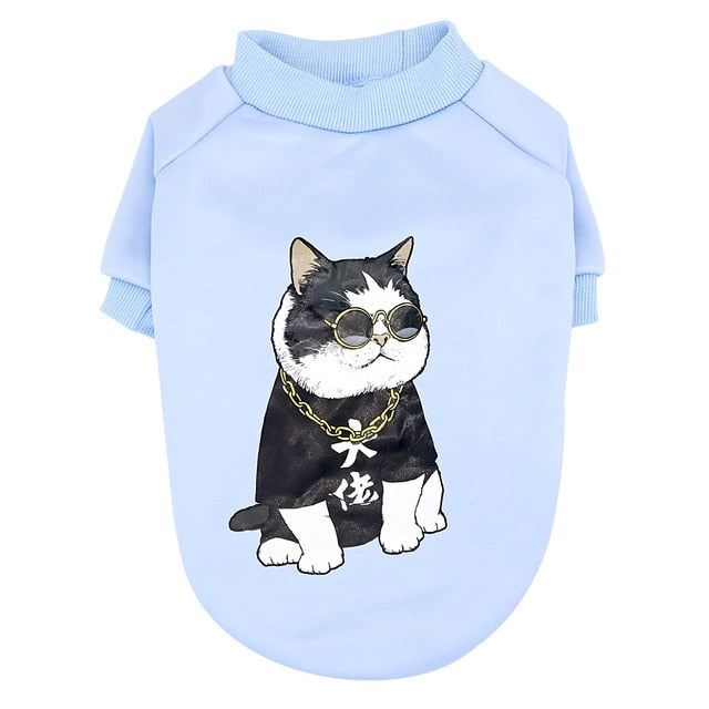 Small Medium Dogs Cats Ropa Perro French Bulldog Pug Chihuahua Clothing S-2XL